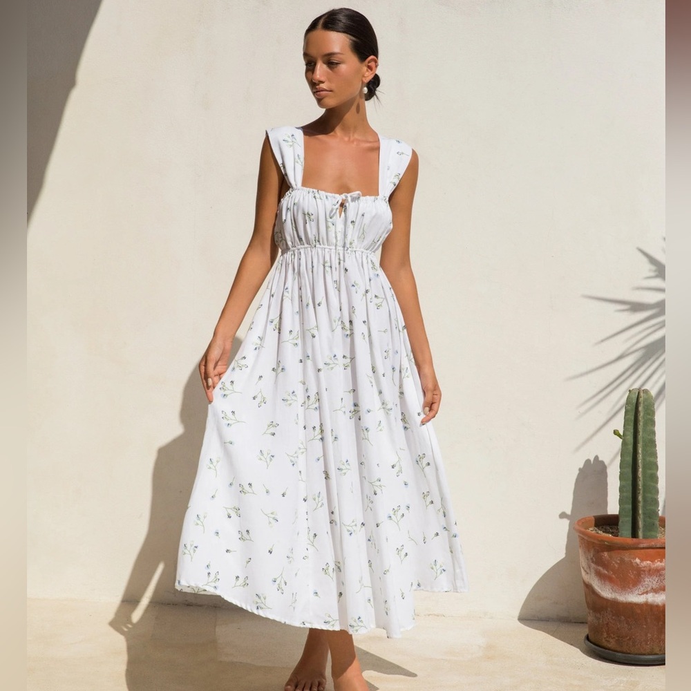 Piyama Mia Dress in Bluebell